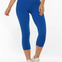 Lorna Jane Get Physical 3/4 Leggings - Colbalt Blue