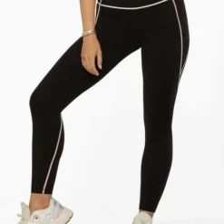 Lorna Jane Womens Pastel Glow Recycled No Chafe Ankle Biter Leggings