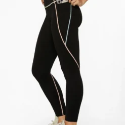 Lorna Jane Womens Pastel Glow Recycled No Chafe Ankle Biter Leggings -Scotch & Soda Sales Shop 022346.2