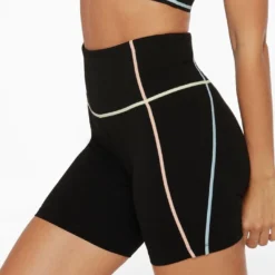 Lorna Jane Womens Pastel Glow Recycled No Chafe Pocket Bike Shorts -Scotch & Soda Sales Shop 022347