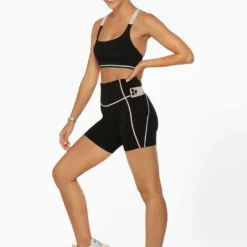 Lorna Jane Womens Pastel Glow Recycled No Chafe Pocket Bike Shorts -Scotch & Soda Sales Shop 022347.3