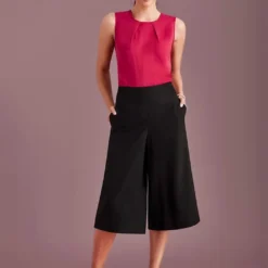 Biz Collection Womens Mid-Length Culottes