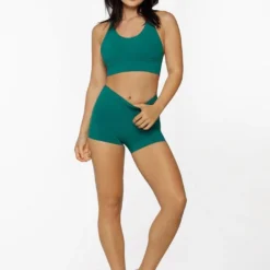 Lorna Jane Lotus No Chafe 7cm Bike Short