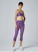 Running Bare Womens Jameela Fight Club 3/4 Tights