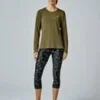 Running Bare Womens Power Moves 3/4 Tights -Scotch & Soda Sales Shop 21W15869T tessa 2