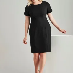 Biz Collection Womens Short Sleeve Dress