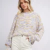 Allabouteve Womens Sofia Mutli Knit -Scotch & Soda Sales Shop 6416048.MULT 1