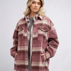 Allabouteve Womens Sarah Check Jacket