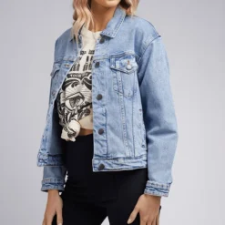 All About Eve Womens Finley Denim Jacket