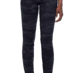 Up Pants Womens Ponte Camo Full Length Slim Pants