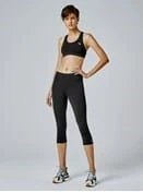 Running Bare Womens High Rise 3/4 Tight 4 Running Bare Womens High Rise 3/4 Tight - Image 2