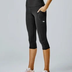 Running Bare Womens Power Moves AB-Waist 3/4 Tight 21" -Scotch & Soda Sales Shop B15869SUP black 1