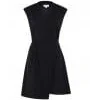 NNT Womens Short Sleeveless Wrap Dress -Scotch & Soda Sales Shop CAT67Z BLK 1