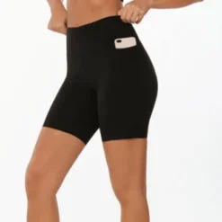 Lorna Jane Womens Amy Phone Pocket Tech Bike Short