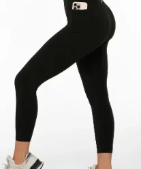 Lorna Jane Womens Amy Phone Pocket Ankle Biter Tech Leggings