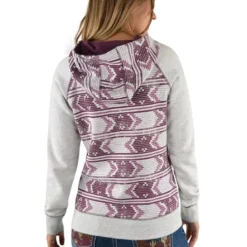 Pure Western Womens Ariana Zip Up Hoodie -Scotch & Soda Sales Shop P2W2701559 533 3