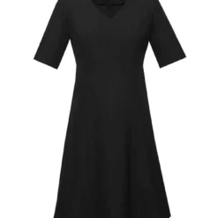 Biz Collection Womens Siena Extended Short Sleeve Dress