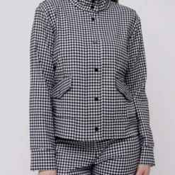 Pingpong Womens Gingham Jacket