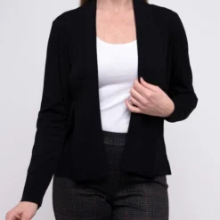 Pingpong Womens Milano Knit Drape Cardigan