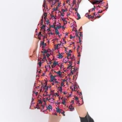 Jump Womens Autumn Floral Shirred Dress -Scotch & Soda Sales Shop Screenshot2023 03 28131118
