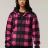 Hard Yakka Womens Check Zoodie