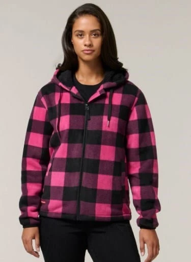 Hard Yakka Womens Check Zoodie 3 Hard Yakka Womens Check Zoodie