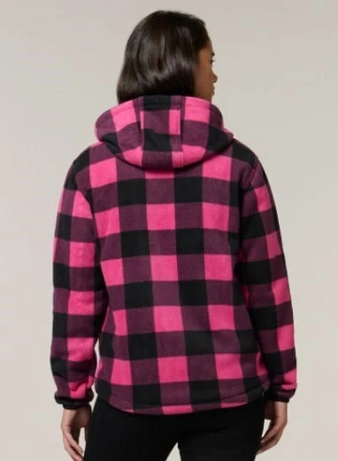 Hard Yakka Womens Check Zoodie 4 Hard Yakka Womens Check Zoodie - Image 2