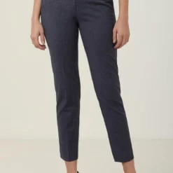 NNT Womens Sharkskin Slimline Detail Pant
