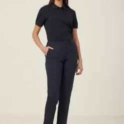 NNT Womens Poly Viscose Stretch Slim Leg Secret Waist Pant