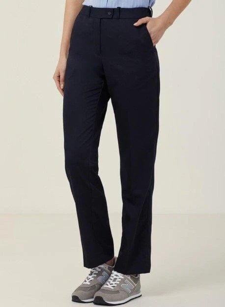 NNT Womens Poly Viscose Gaberdine Slim Leg Pant 4 NNT Womens Poly Viscose Gaberdine Slim Leg Pant - Image 2