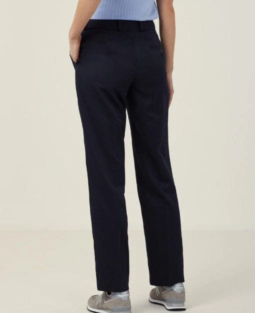 NNT Womens Poly Viscose Gaberdine Slim Leg Pant 5 NNT Womens Poly Viscose Gaberdine Slim Leg Pant - Image 3