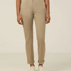 NNT Womens Stretch Cotton Chino Pant