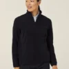 NNT Womens Polar Fleece Zip Neck Pullover