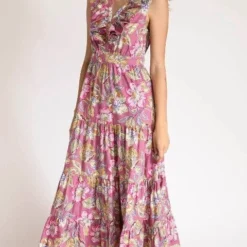 Kachel Grace Floral Maxi Dress