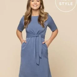 Gloweave Womens Short Sleeve Dress