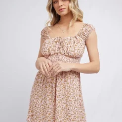 All About Eve Womens Camila Floral Mini Dress