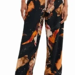 Desigual Womens Mineral Effect Print Joggers