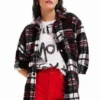 Desigual Womens Plaid Straight Jacket -Scotch & Soda Sales Shop Screenshot 202023 02 07 20094049