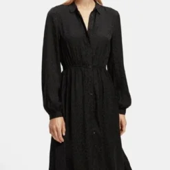 Scotch & Soda Womens Relaxed Fit Shirt Dress