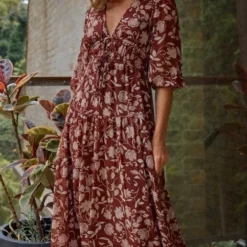 Minkpink Womens Wren Midi Dress