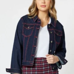 Threadz Womens T Frankie Denim Jacket