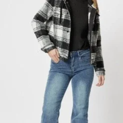 Threadz Womens Check Melton Hooded Jacket -Scotch & Soda Sales Shop Screenshot 202023 04 12 20135511