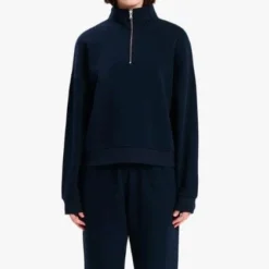 Nude Lucy Womens Carter Classic Zip Front Sweat