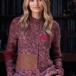 Yarra Trail Womens Patchwork Knit