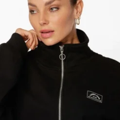 Lorna Jane Womens LJ Sport Quarter Zip Sweat