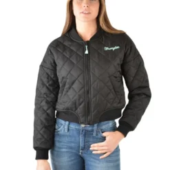 Wrangler Womens Dallas Bomber Jacket