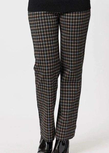 Gordon Smith Womens Charlie Check Pull On Pants 3 Gordon Smith Womens Charlie Check Pull On Pants
